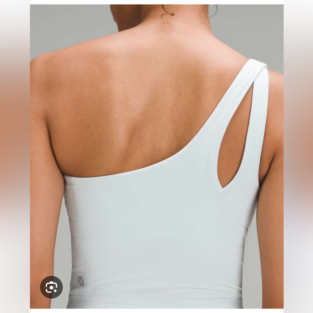 lululemon athletica Asymmetrical Ribbed Tank Top - White